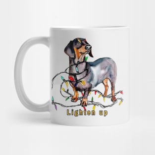 Lighten up Dachshund Mug